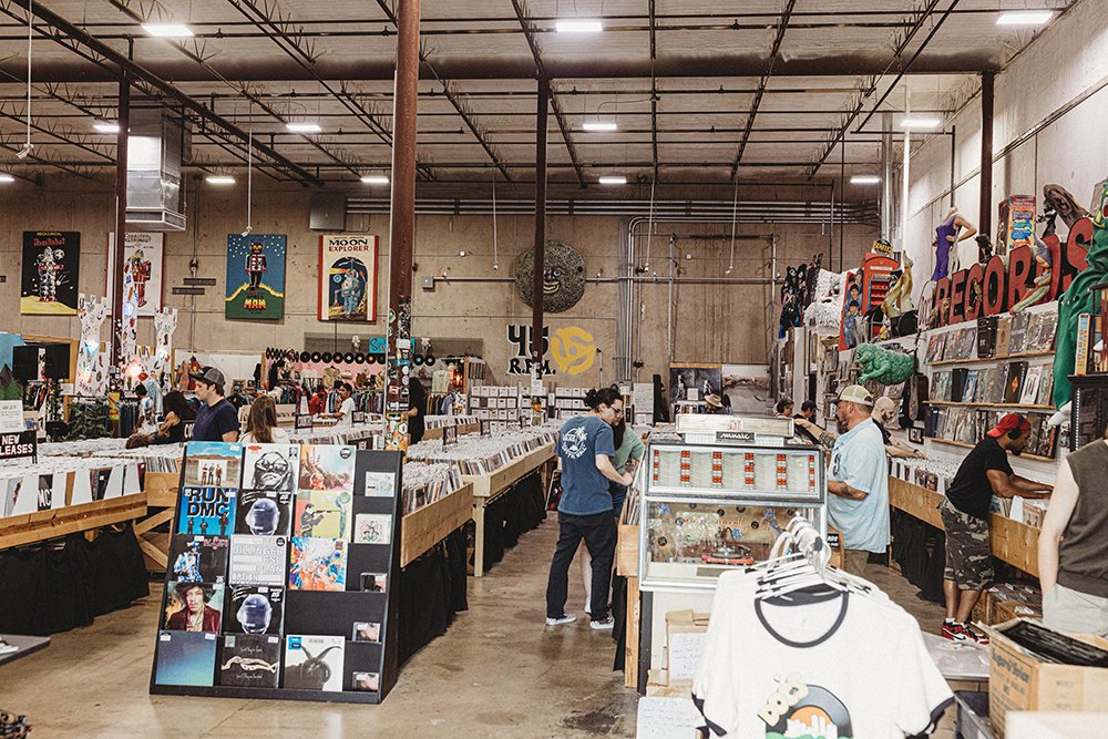 Doc’s – a miraculous mash-up of records & antiques