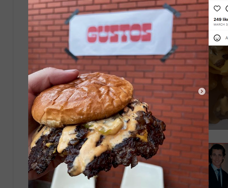 Gustos smashburger food truck graduating to brick and mortar